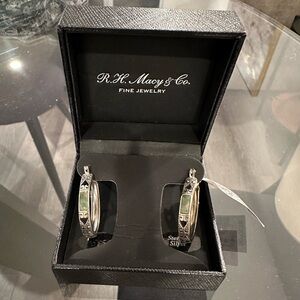 R.H. Macy & Co. Sterling Silver Hoop Earrings